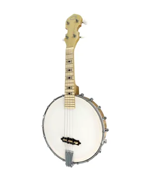 Caraya 17 Fret Tenor Banjo  Natural BJ24