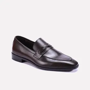 Clarendon Brown Formal Slip On Shoes 0111283