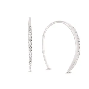 14KW 32D0.45CT, SLIP DANGLING HOOP LARGE (151ER0012W14)