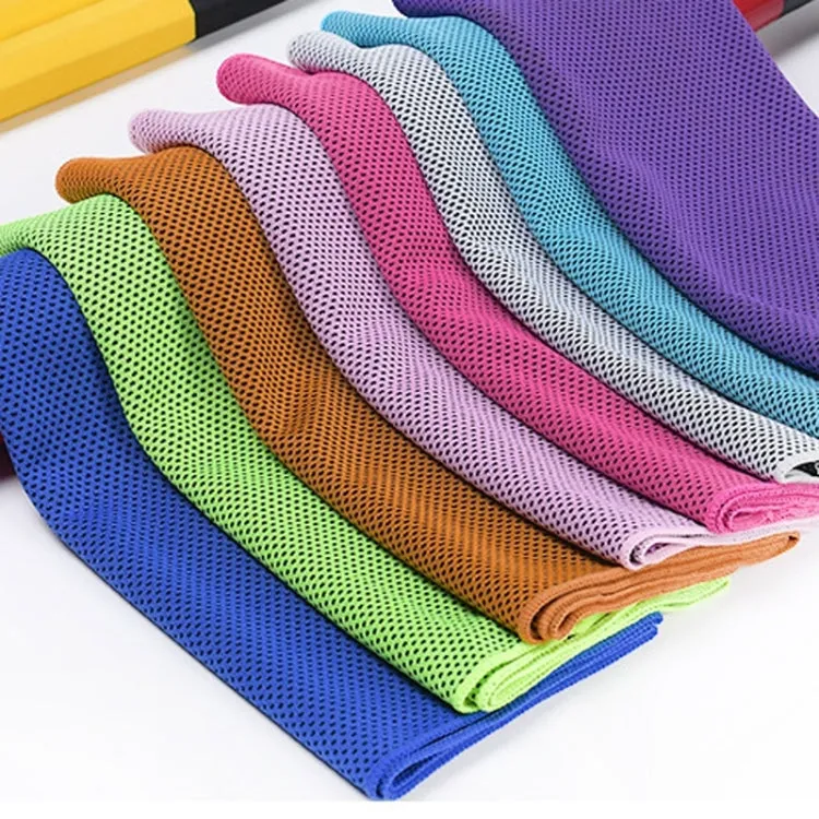 30x80cm  Summer Fitness Cold Sports Towel To Cool Down Ice Cold Towel(Purple)