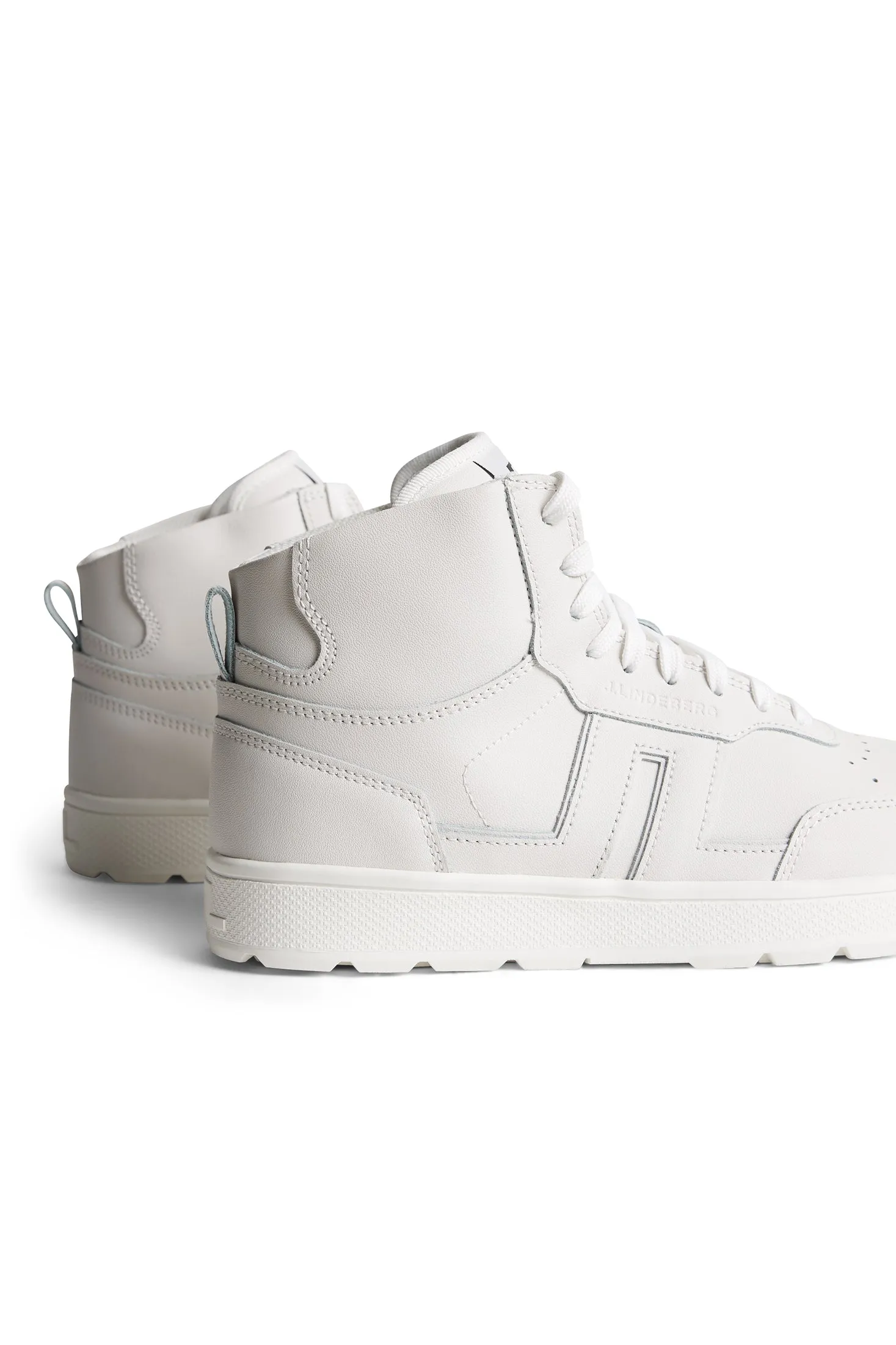 Ace High-Top Golf Sneaker W / White