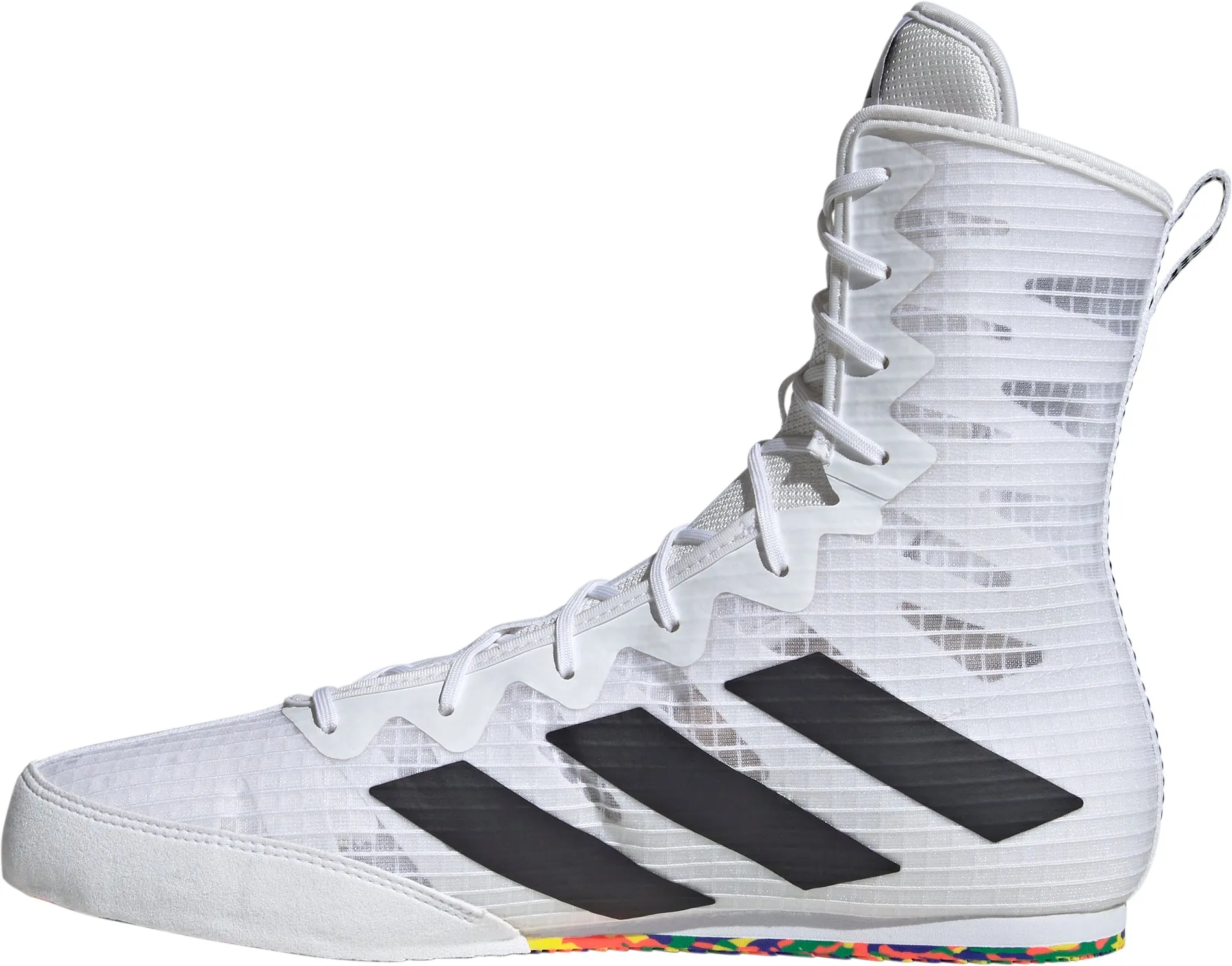 adidas Box Hog 4 Mens Boxing Shoes - White