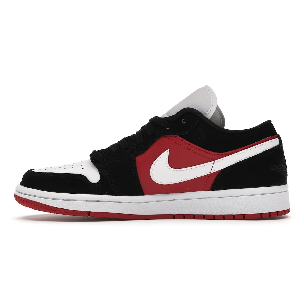 Air Jordan 1 Low Black White Gym Red