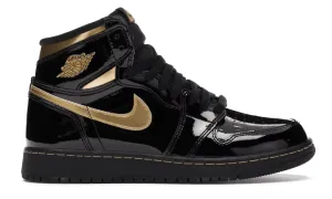 Air Jordan 1 Retro High Black Metallic Gold (2020) (GS)