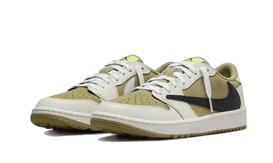 AIR JORDAN 1 RETRO LOW GOLF TRAVIS SCOTT NEUTRAL GREY