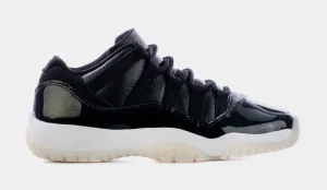 Air Jordan 11 Retro Low 72-10 Grade School Lifestyle Shoes (Black) Free Shipping