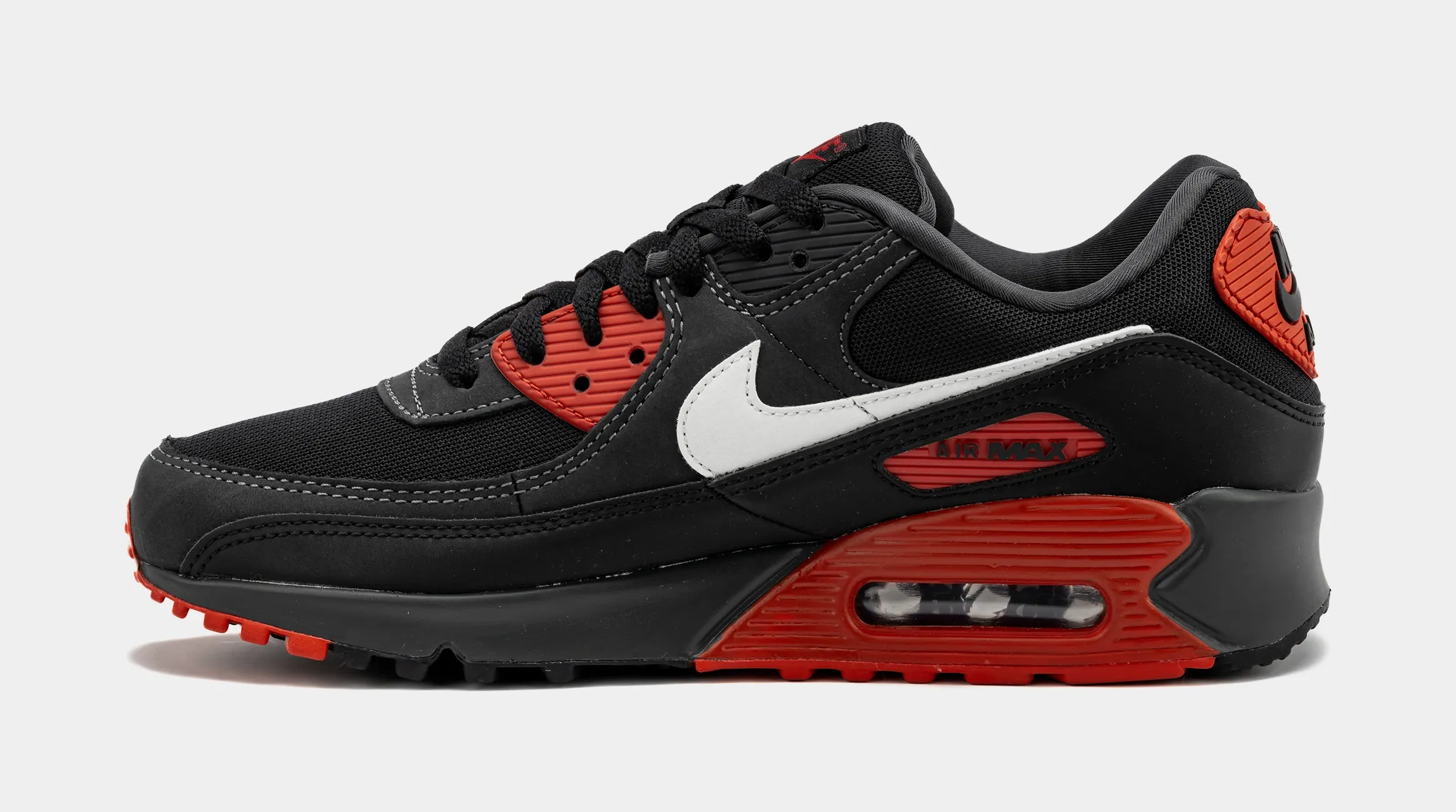 Air Max 90 Anthracite Mens Running Shoes (Anthracite/Summit White/Black/Mystic Red)