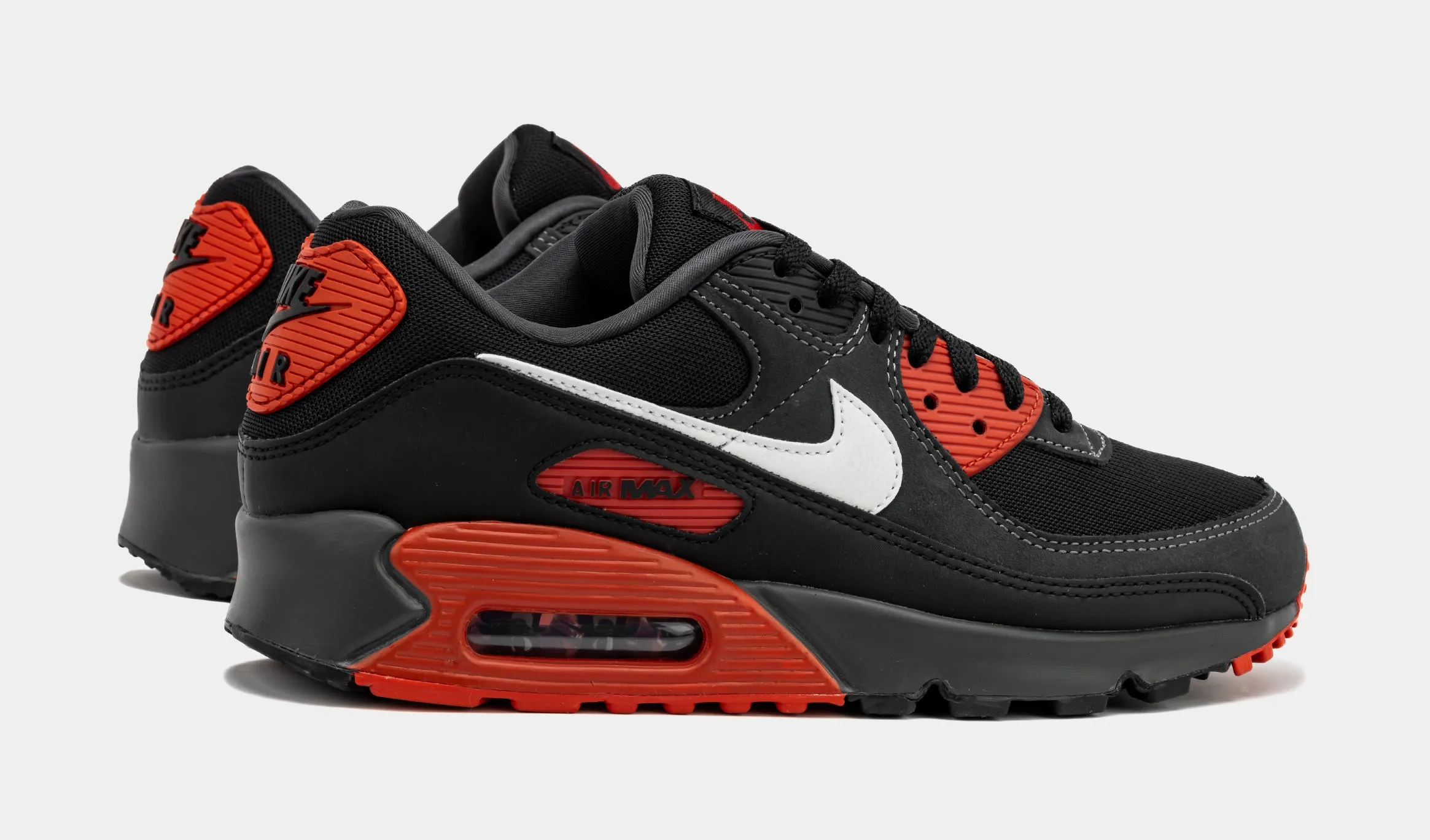 Air Max 90 Anthracite Mens Running Shoes (Anthracite/Summit White/Black/Mystic Red)