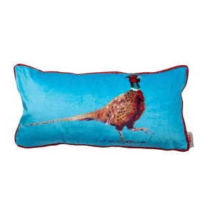 Anna Thompson Philip The Pheasant Cushion