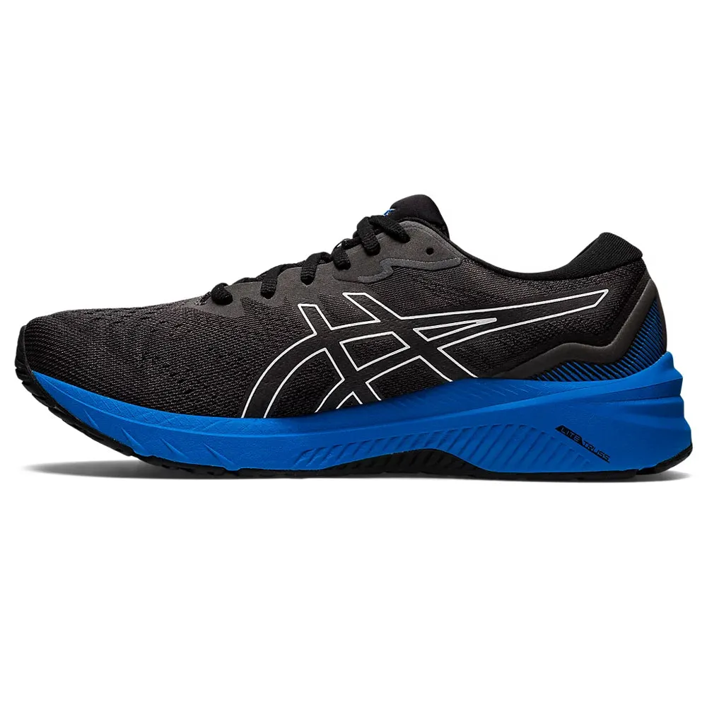 ASICS GT-1000 11 (M) - BLACK/ELECTRIC BLUE RUNNING SHOES