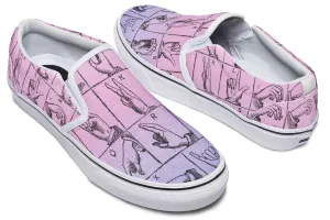 ASL Watercolor Slip-On Shoes