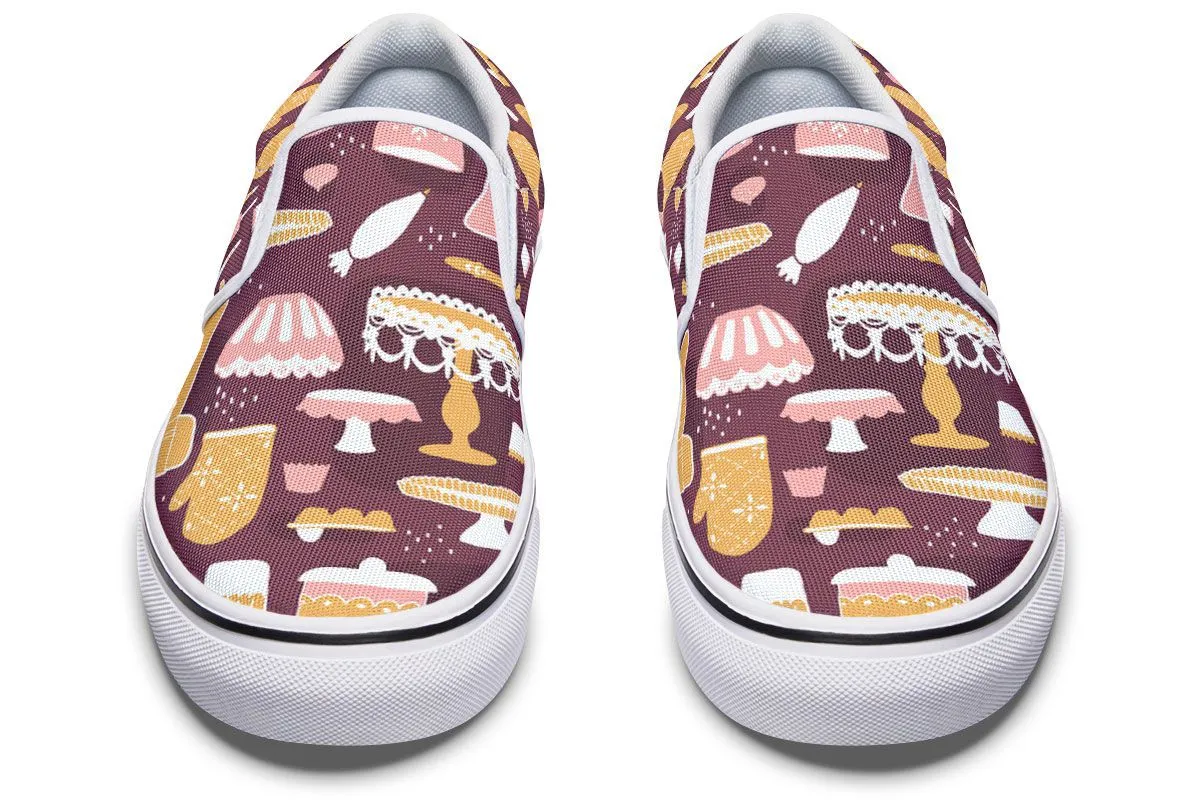 Baking Love Slip-On Shoes