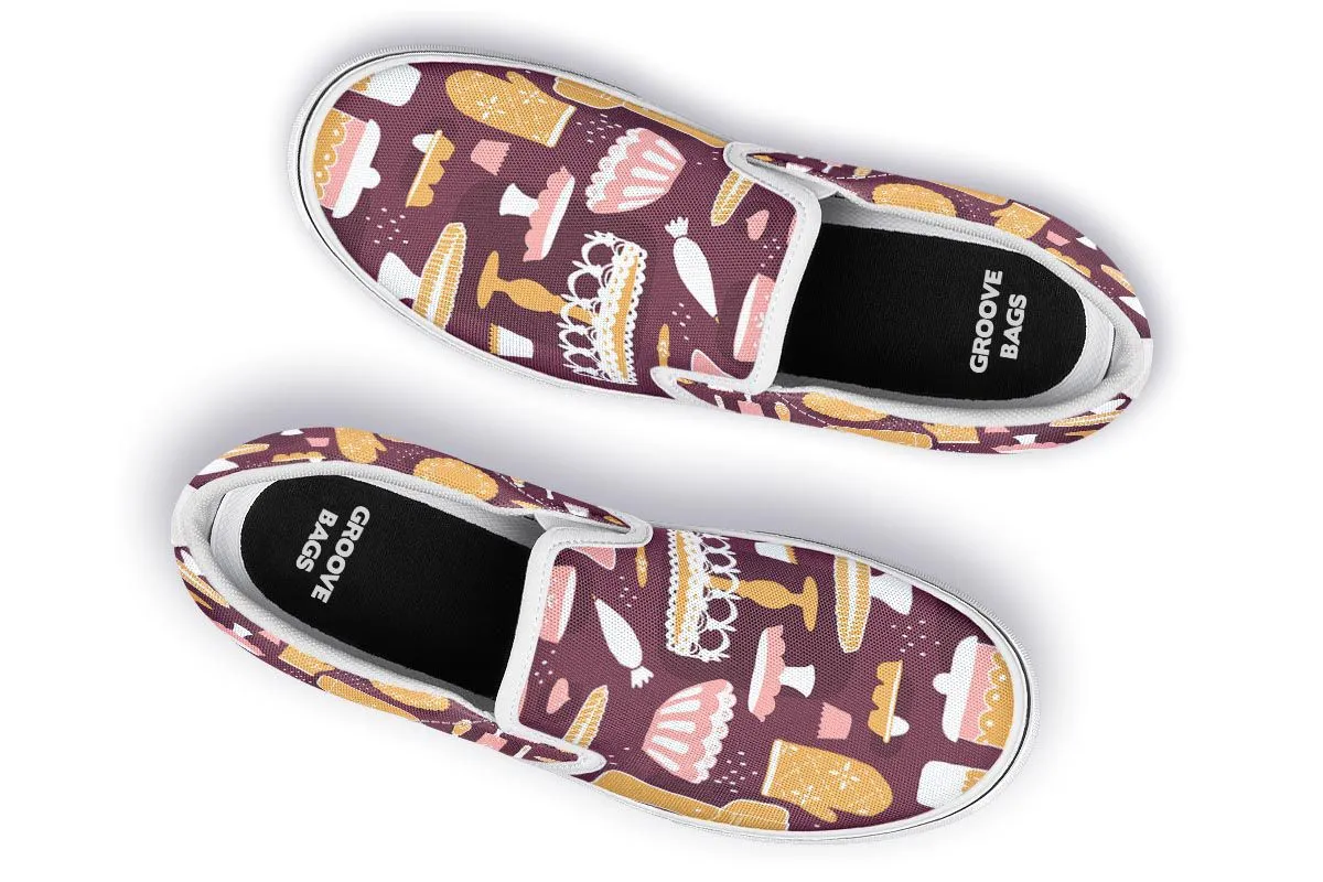 Baking Love Slip-On Shoes