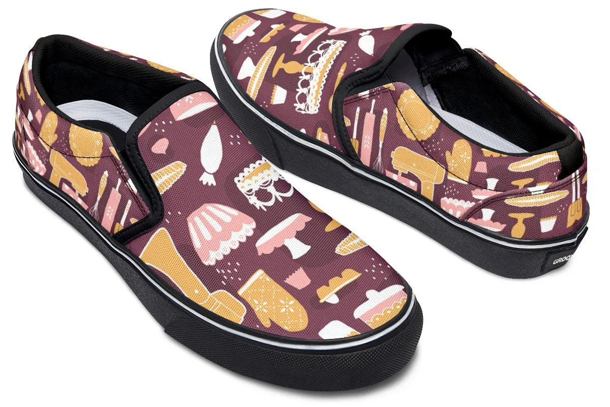 Baking Love Slip-On Shoes