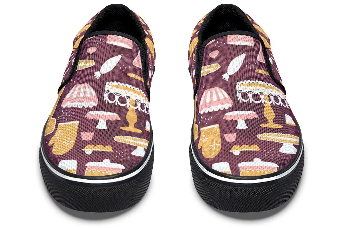 Baking Love Slip-On Shoes