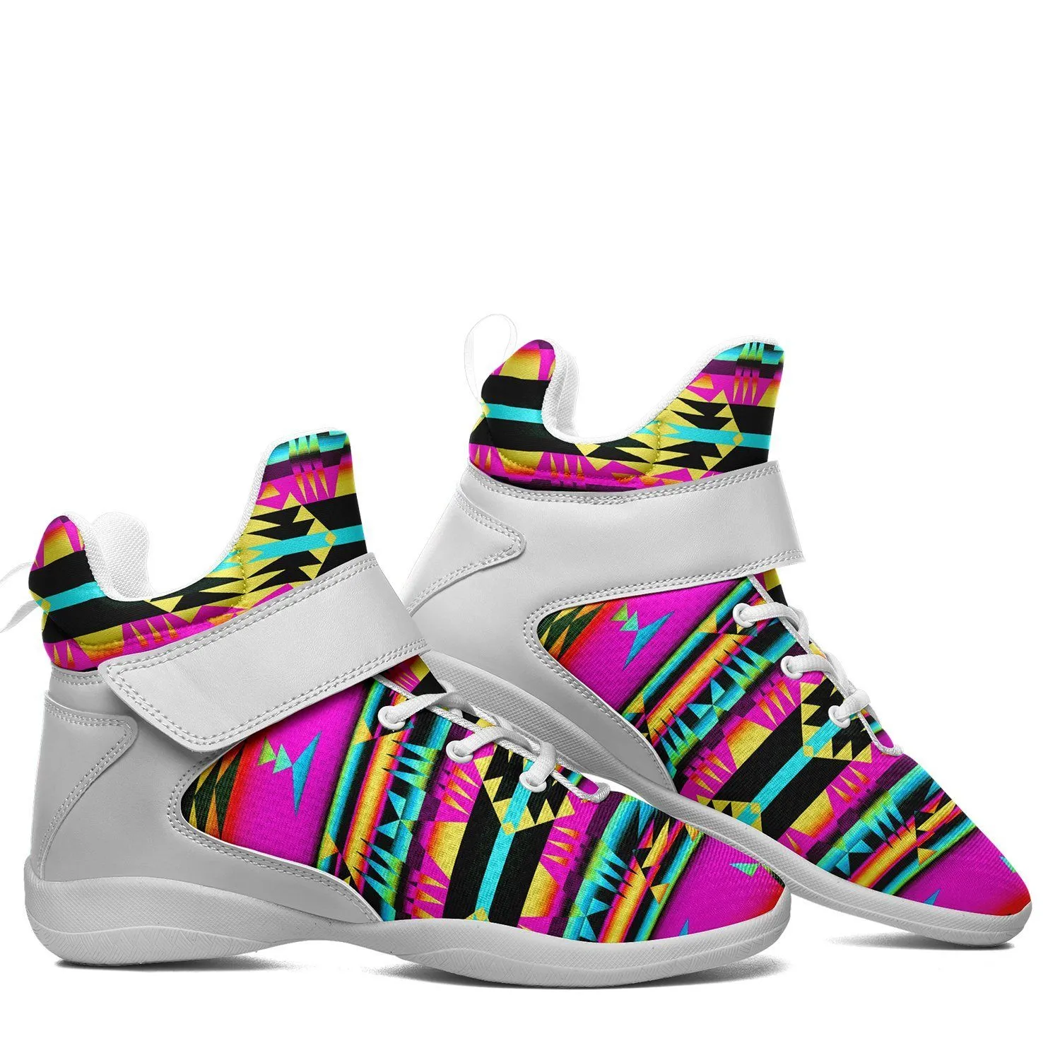 Between the Sunset Mountains Kid's Ipottaa Basketball / Sport High Top Shoes