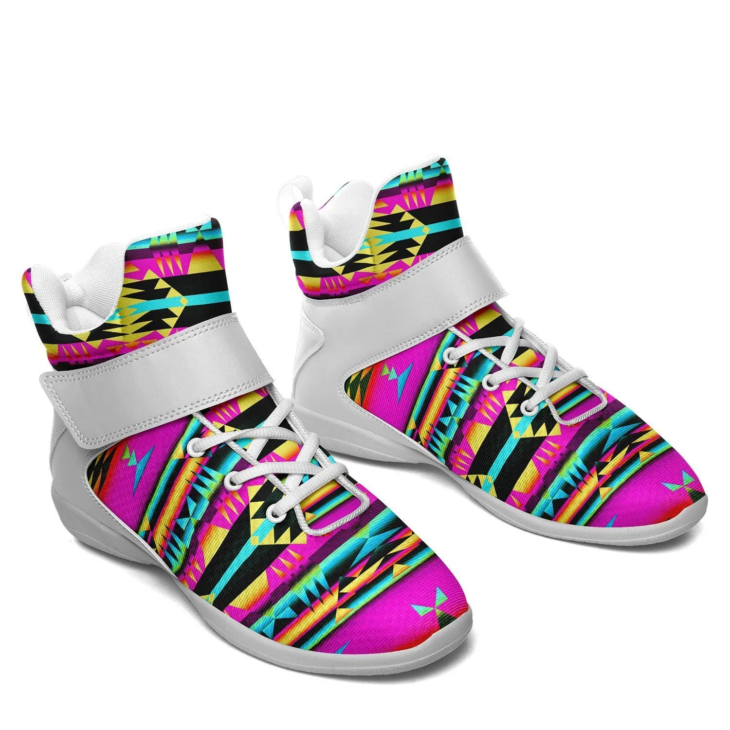 Between the Sunset Mountains Kid's Ipottaa Basketball / Sport High Top Shoes