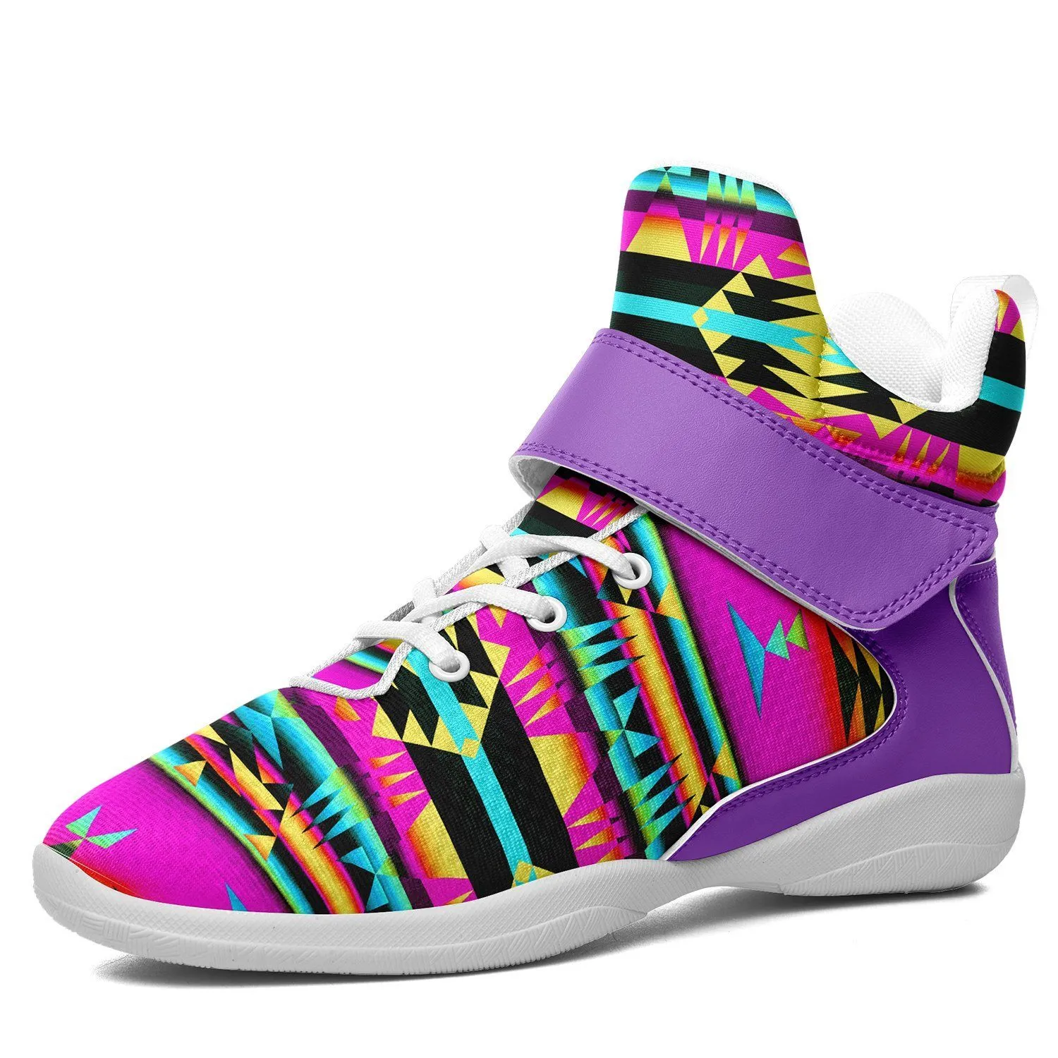 Between the Sunset Mountains Kid's Ipottaa Basketball / Sport High Top Shoes