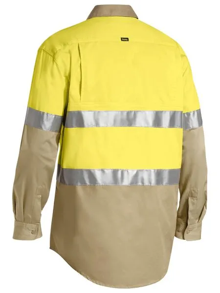 Bisley Men's 3M Taped Cool Hi Vis Light Weight Shirt (BS6696T)