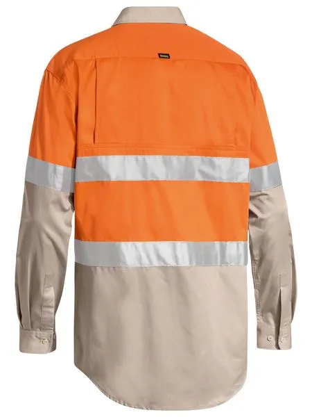 Bisley Men's 3M Taped Cool Hi Vis Light Weight Shirt (BS6696T)