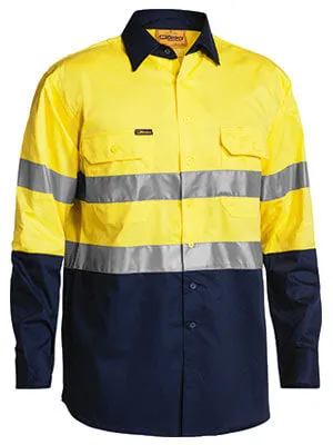 Bisley Men's 3M Taped Cool Hi Vis Light Weight Shirt-(BS6696T)