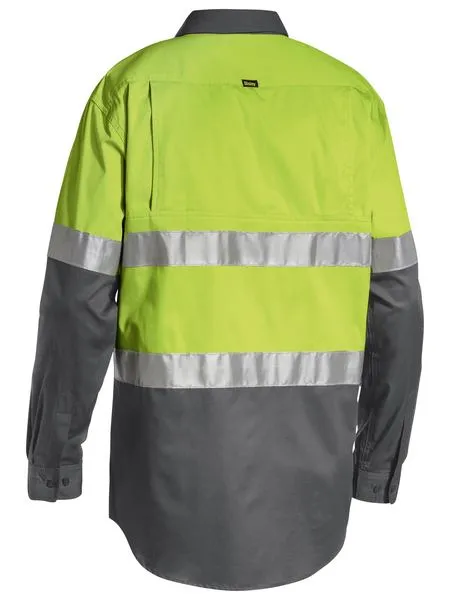 Bisley Men's 3M Taped Cool Hi Vis Light Weight Shirt (BS6696T)