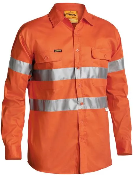 Bisley Taped Hi Vis Drill Shirt (BT6482)