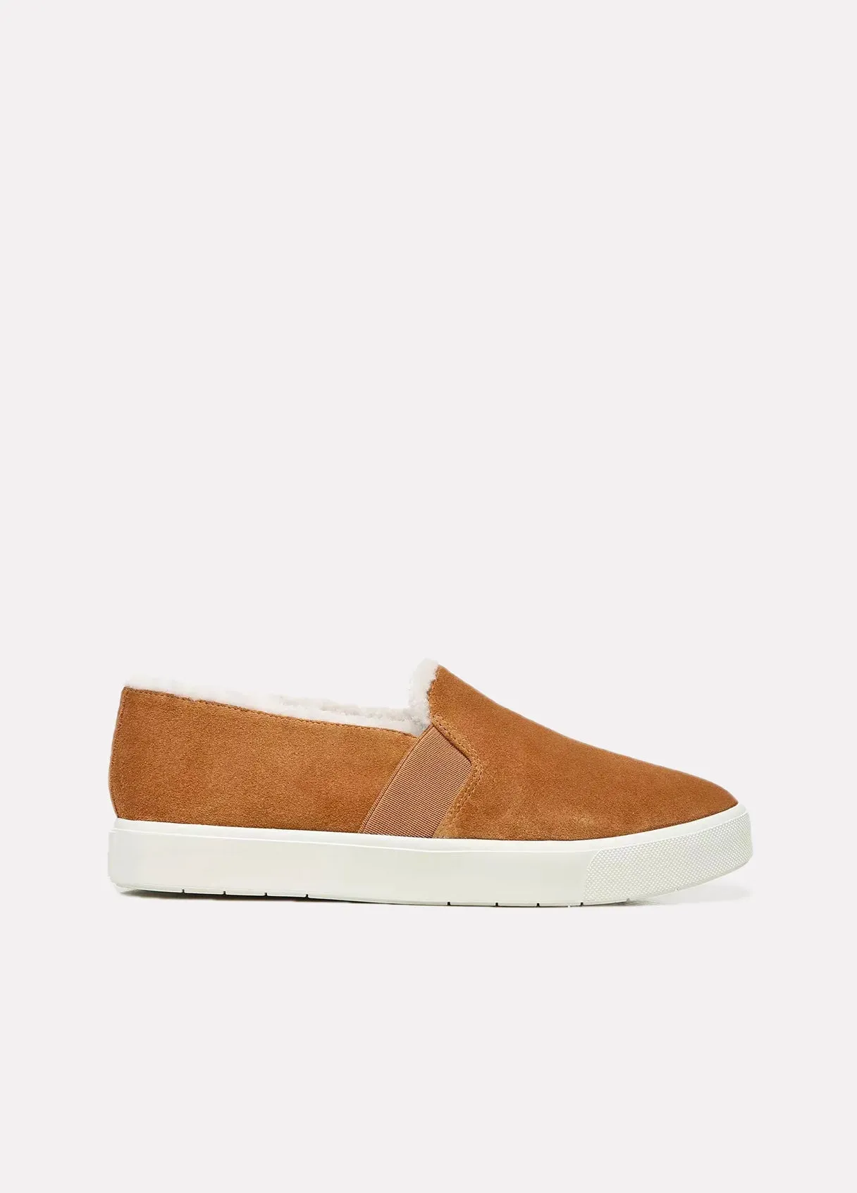 Blair Shearling Sneaker - Tan