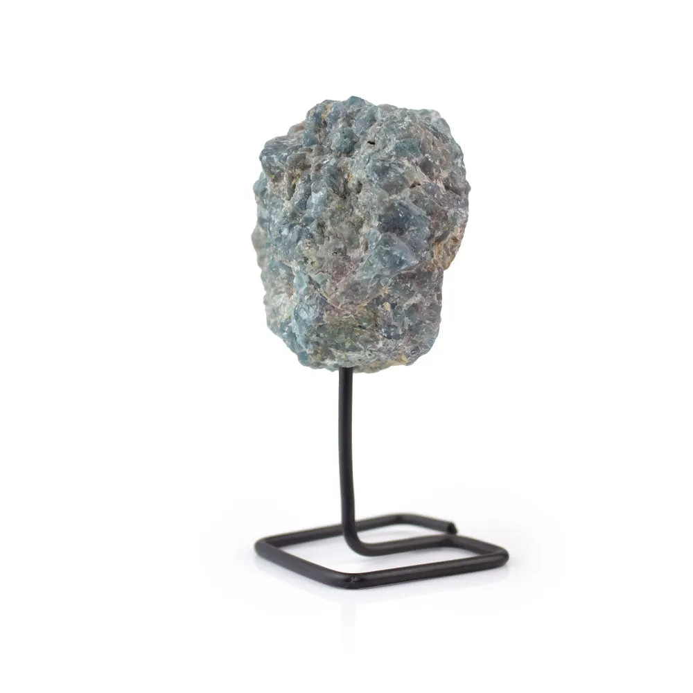 Blue Apatite on Stand