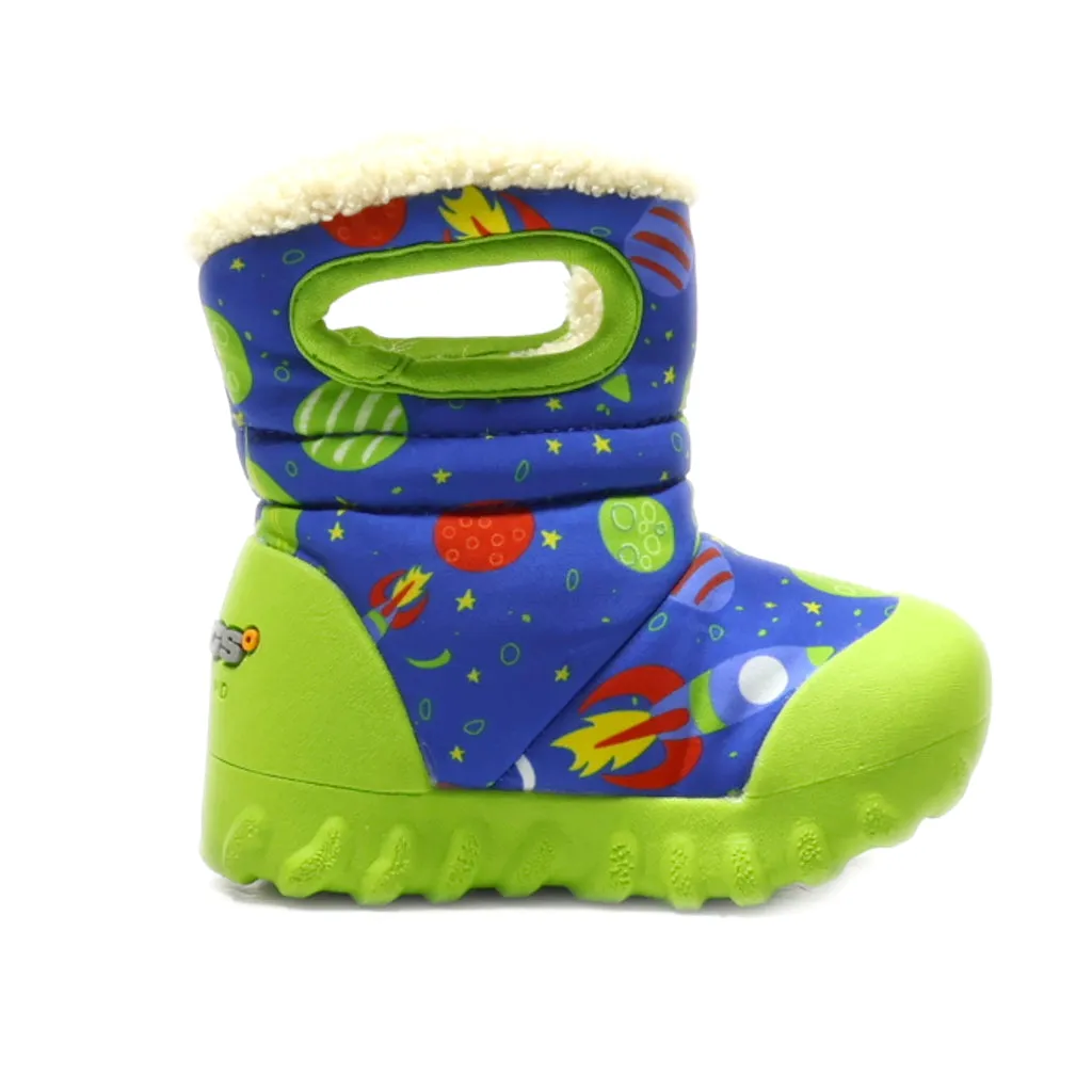 Bogs Ibmoc Space Walkers Fabric Blue Colour For Kids