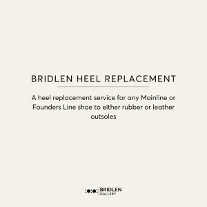 Bridlen Heel Replacement