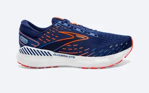 Brooks Mens Glycerin GTS 20- Blue Depths/Palace Blue/Orange (1103831D444)