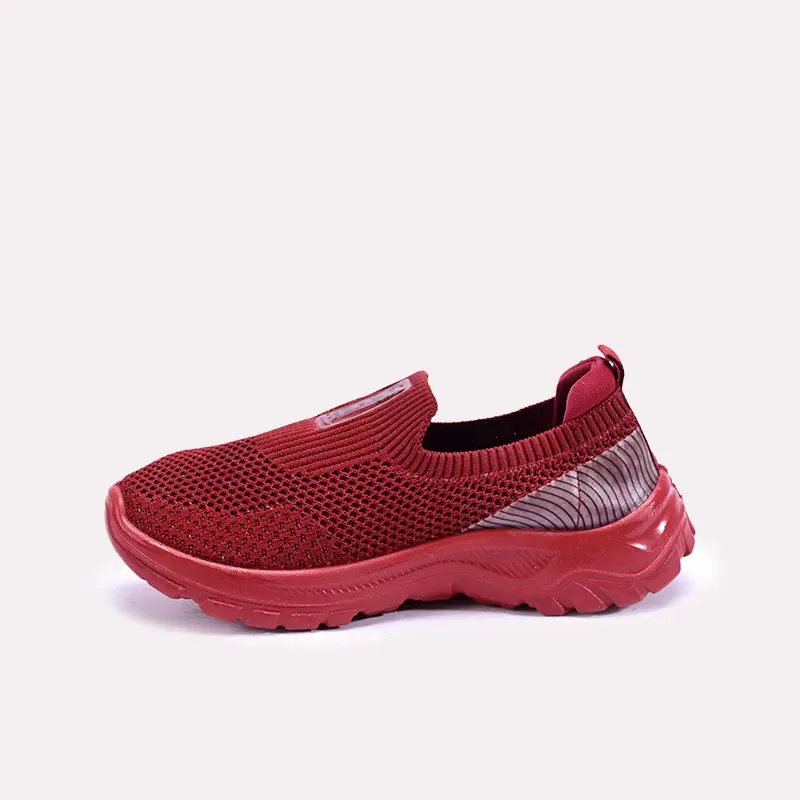 Callista Red Slip On Sneakers 0440715