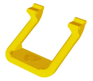 Carr 104997 HOOP II; Assist/Side Step; XP7 Safety Yellow Powder Coat; Pair