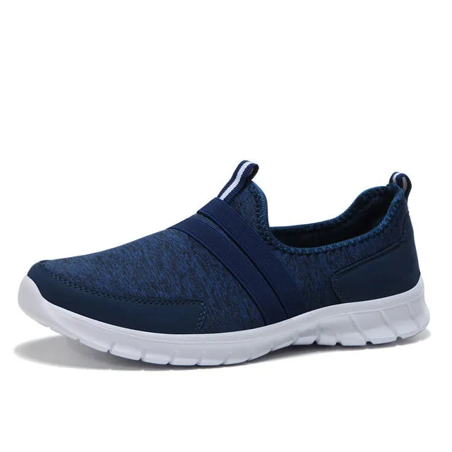 Casual Strapped Breathable Slip On Sneaker