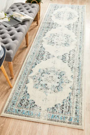 Century 922 White Runner Rug