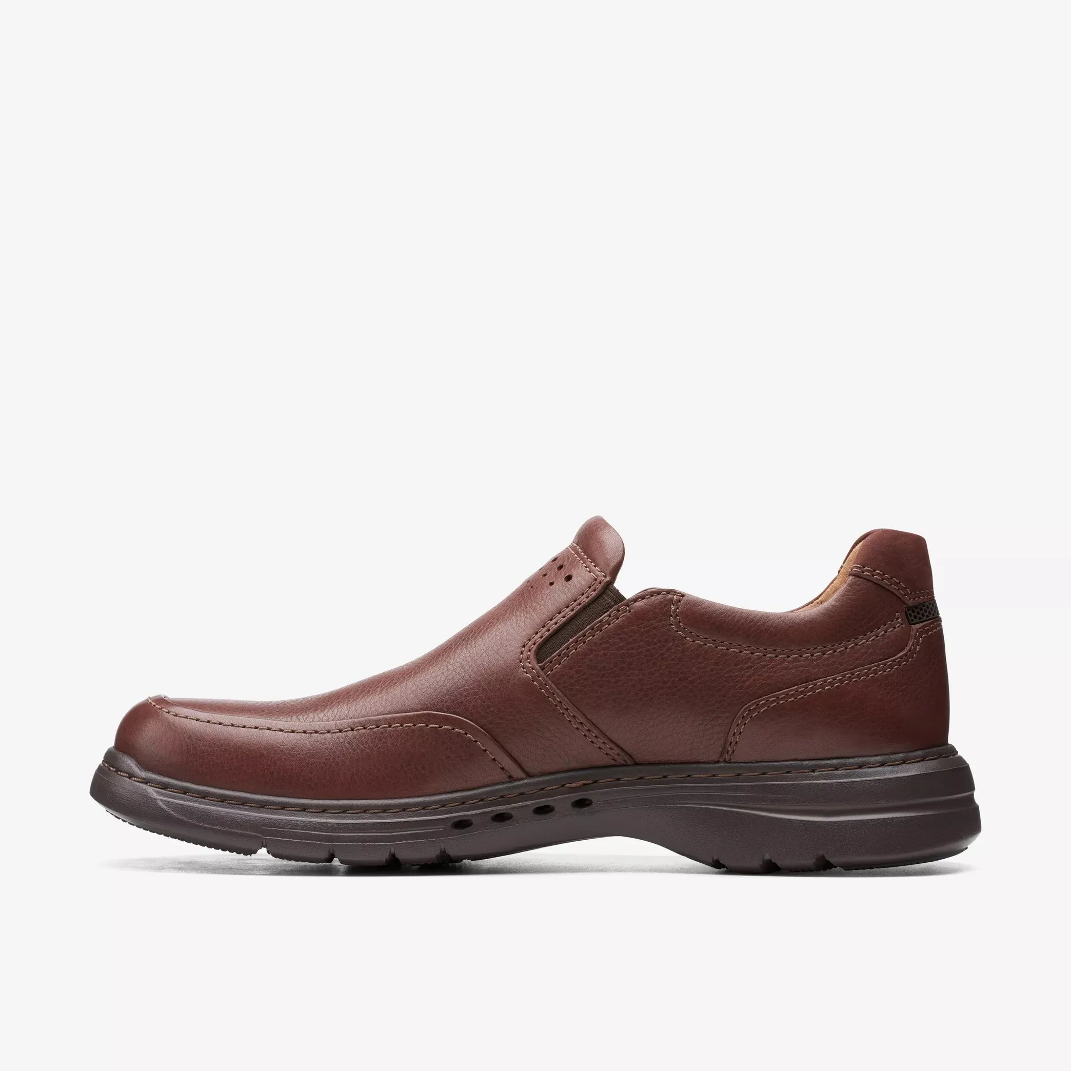 Clarks Men's UnBradley Step Slip-On Mahogany