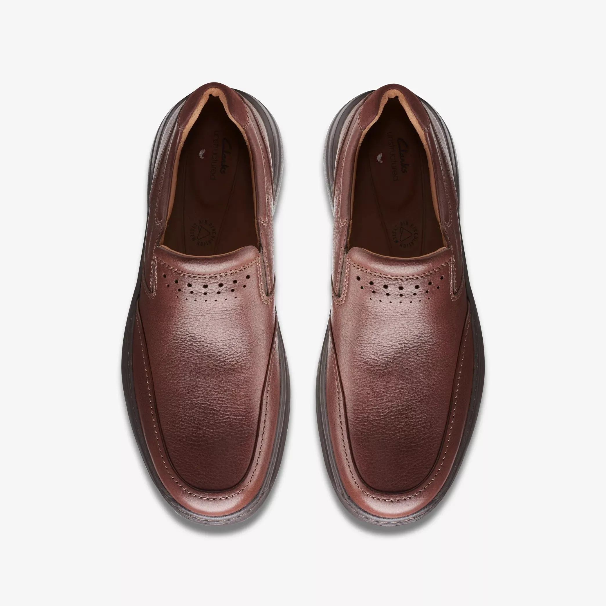 Clarks Men's UnBradley Step Slip-On Mahogany