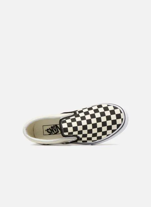 Classic Slip-On Platform - Black/White Check