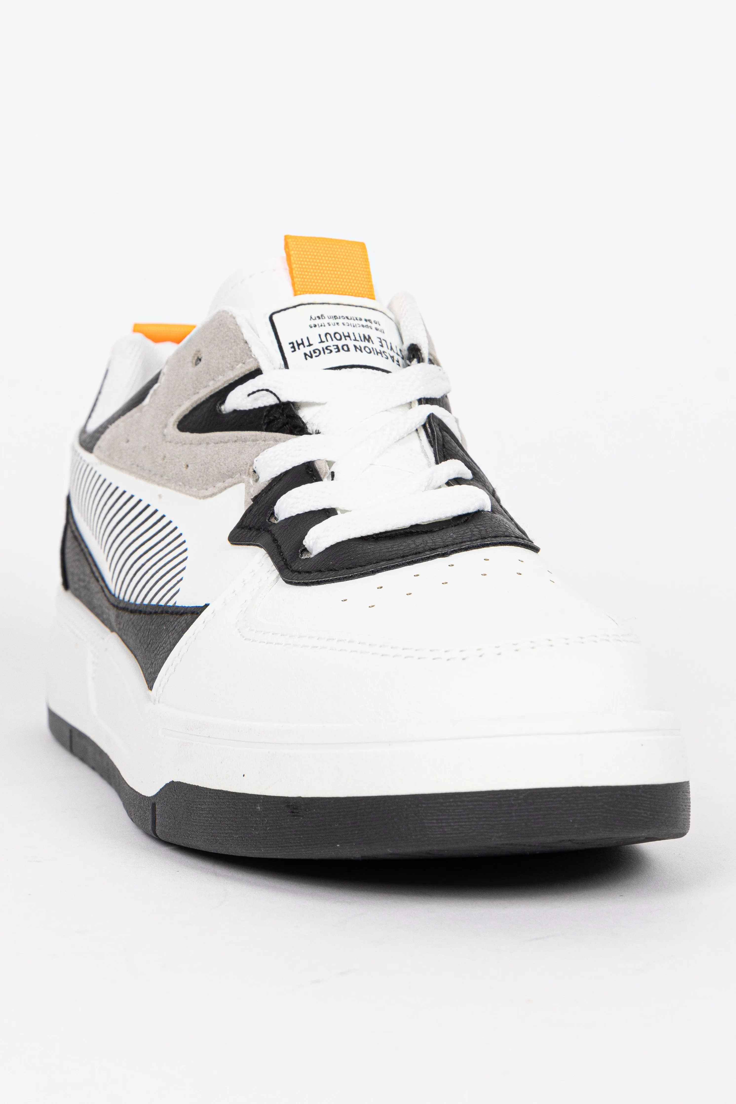 CONTRAST PLATFORM SNEAKERS