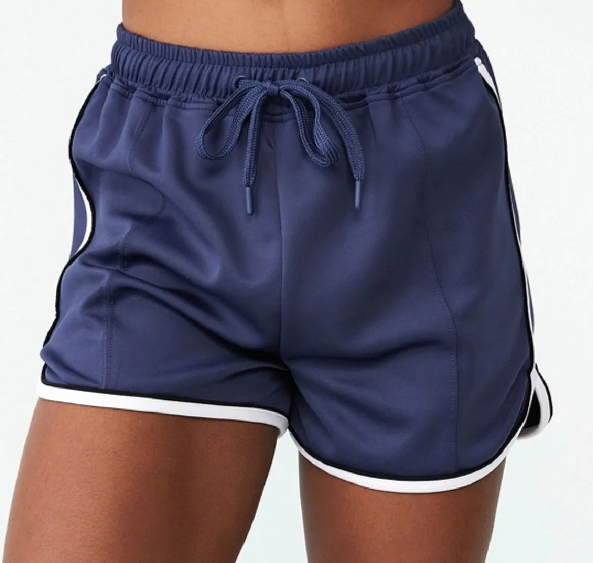 COTTON ON Women's Retro Gym Shorts Blue