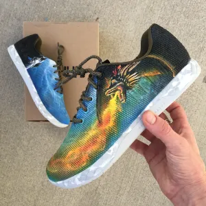 Custom Hand Painted Game of Thrones Dragon Themed NOBULL Trainers