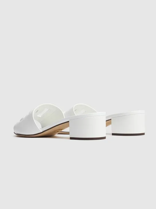 Dolce&amp;Gabbana   40mm Leather mules 