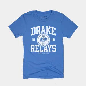 Drake Relays Retro Running Bulldog Tee