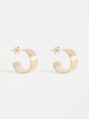 ELK GILD HOOP EARRING