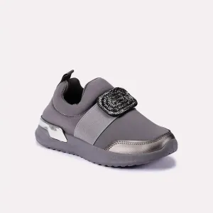 Ember Gray Slip On Sneakers 0440651