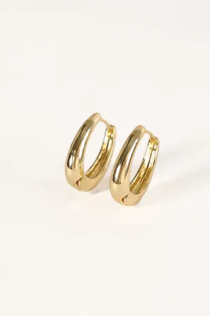 Farrow Loop Earrings - Gold