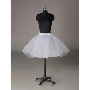 Fashion Short Wedding Dress Petticoat Accessories White LP014