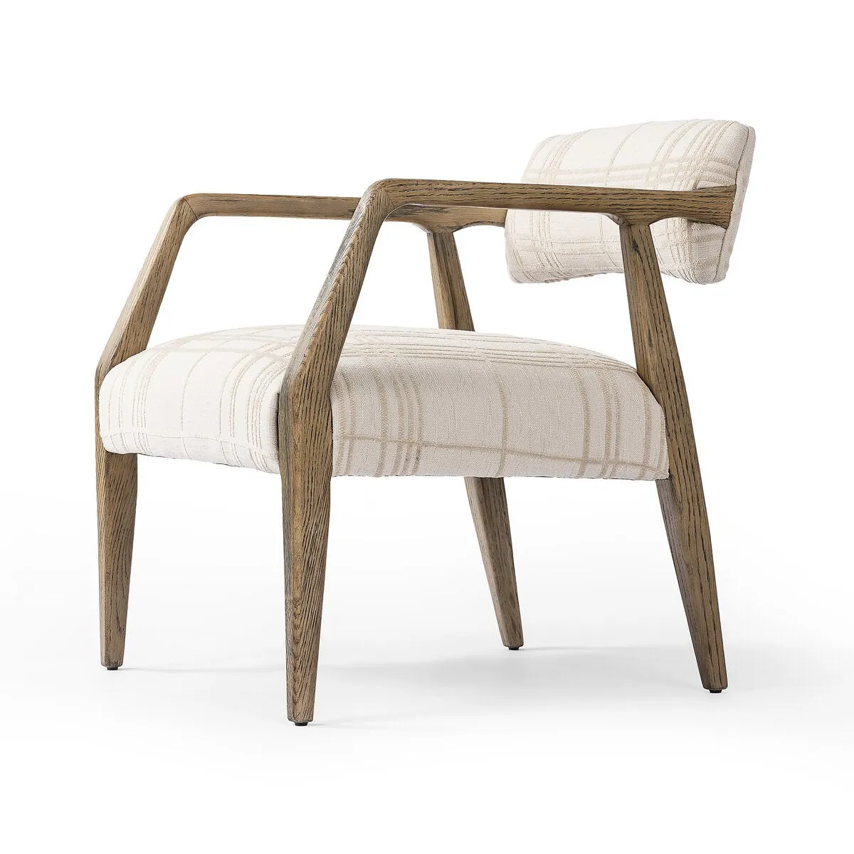 Four Hands Tyler Armchair in Sheffield Ivory