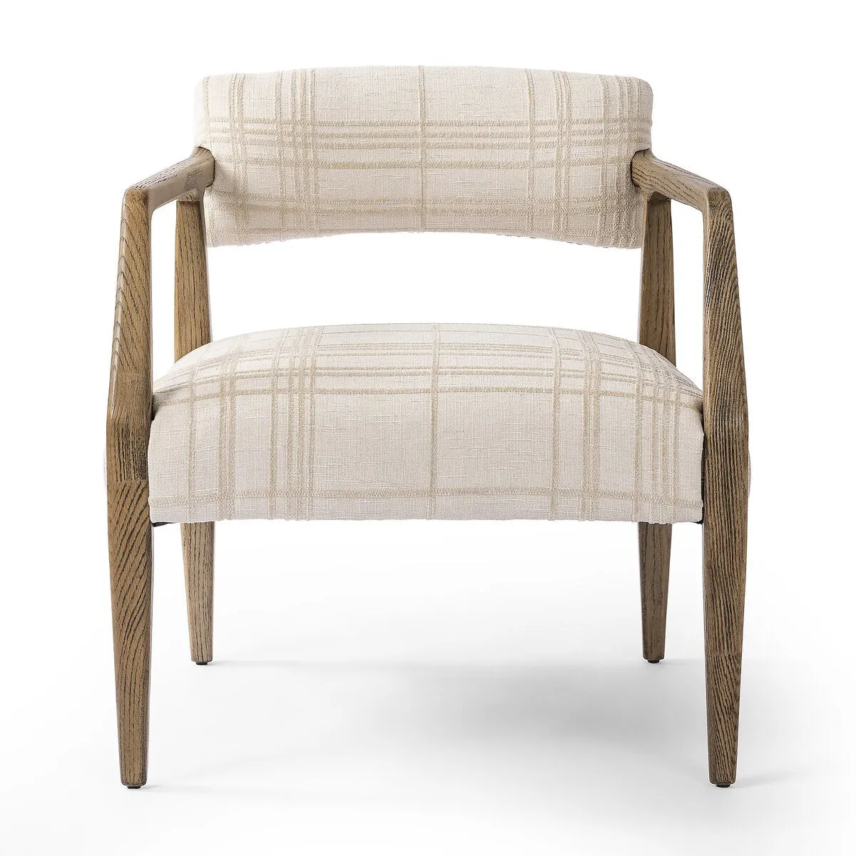 Four Hands Tyler Armchair in Sheffield Ivory